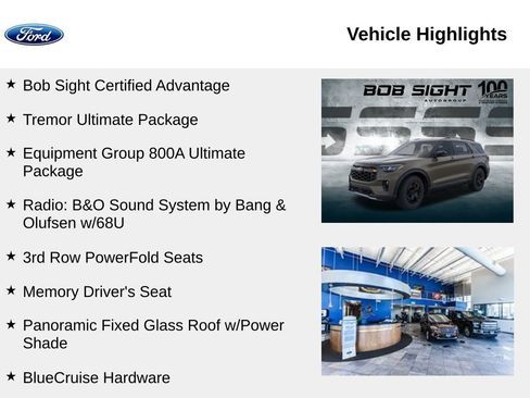 New 2026 Ford Explorer Tremor w/ Tremor Ultimate Package image 2