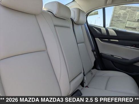 New 2026 MAZDA MAZDA3 2.5 S Sedan w/ Preferred Pkg FWD image 13