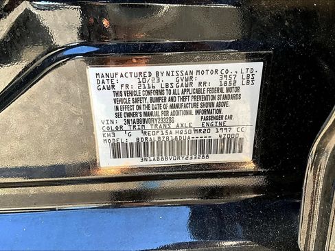 Used 2024 Nissan Sentra S w/ Trunk Package FWD image 21