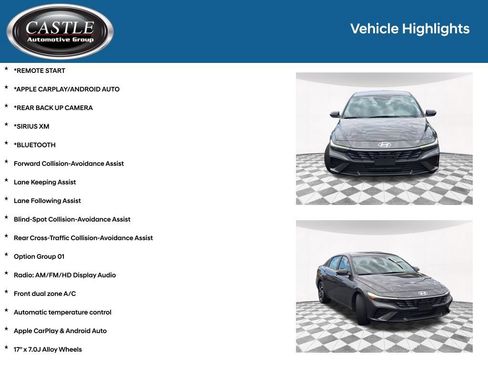 Certified 2025 Hyundai Elantra Sport w/ Cargo Package FWD image 3