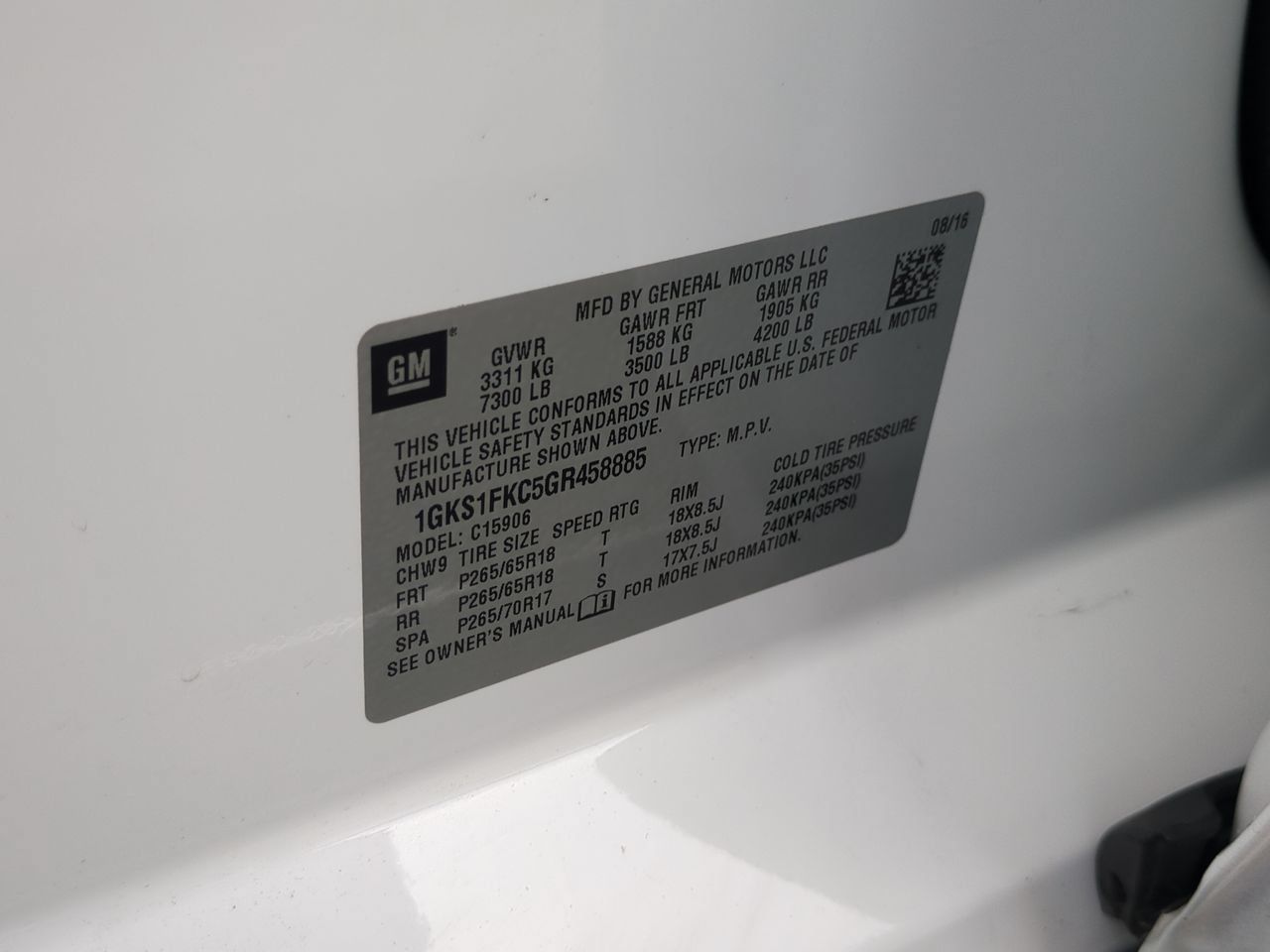 Used 2016 GMC Yukon XL SLE RWD image 33