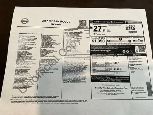 Used 2017 Nissan Rogue SV AWD/4WD image 37