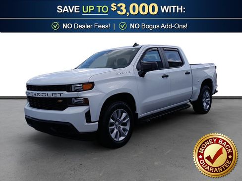 Used 2021 Chevrolet Silverado 1500 Custom w/ Safety Confidence Package AWD/4WD image 1