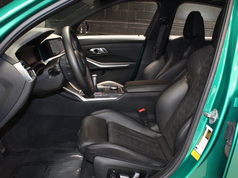 Used 2021 BMW M3 w/ Parking Assistance Package RWD image 47