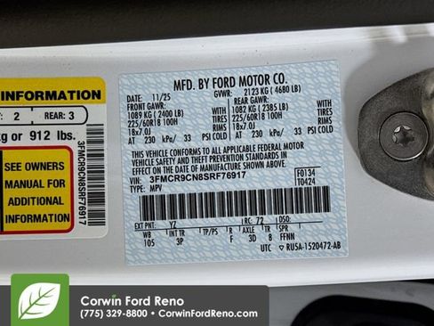 New 2025 Ford Bronco Sport Outer Banks w/ Outer Banks Tech Package+ AWD/4WD image 36