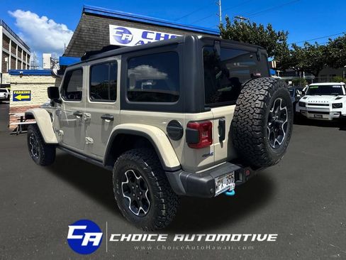 Used 2022 Jeep Wrangler Unlimited Rubicon 4xe w/ Steel Bumper Group AWD/4WD image 5