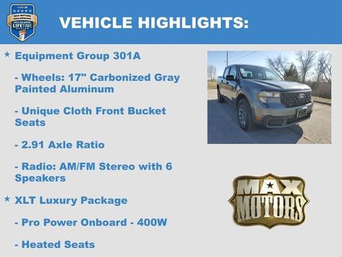 New 2026 Ford Maverick XLT w/ Equipment Group 301A image 6