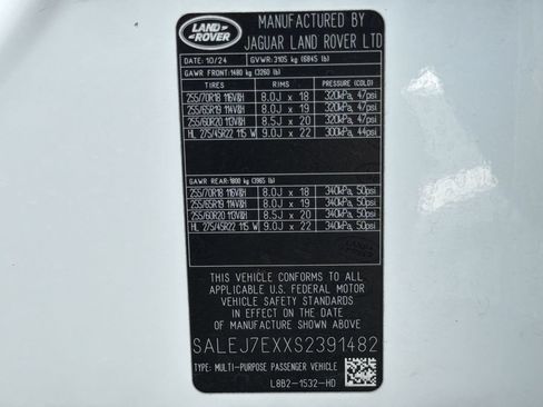 Used 2025 Land Rover Defender 110 S AWD/4WD image 32