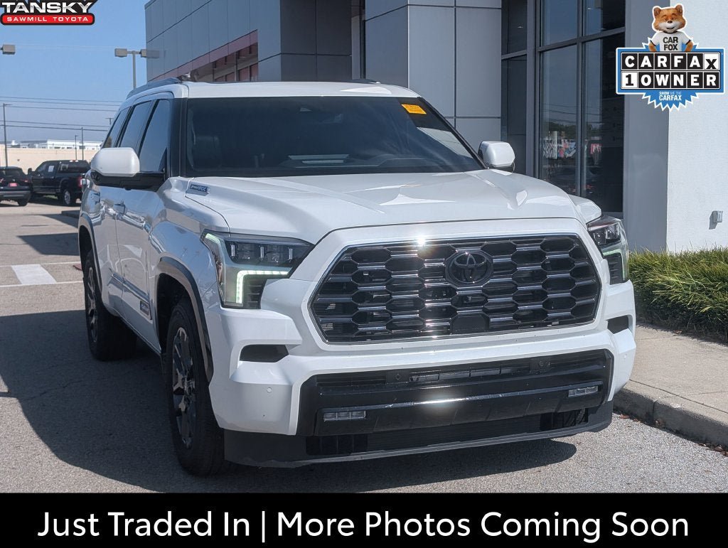 Used 2026 Toyota Sequoia Platinum w/ Tow Technology Package AWD/4WD image 1