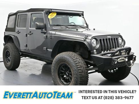 Used 2017 Jeep Wrangler Unlimited Rubicon w/ Connectivity Group AWD/4WD image 1