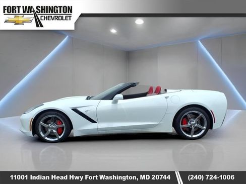 Certified 2014 Chevrolet Corvette Stingray Convertible w/ 3LT Preferred Equipment Group RWD image 5