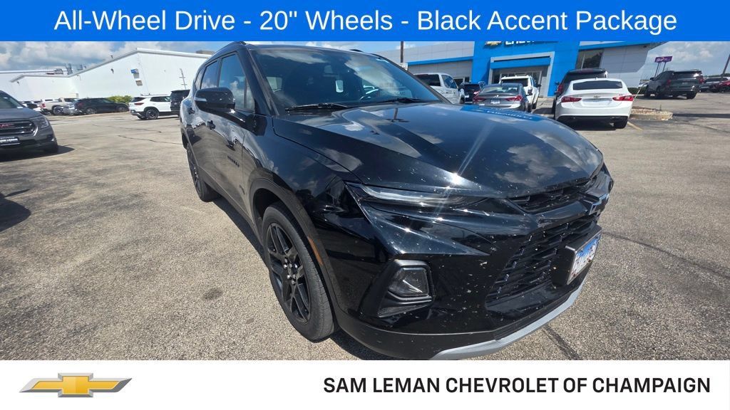 Used 2021 Chevrolet Blazer LT w/ LPO, Black Accent Package AWD/4WD image 1