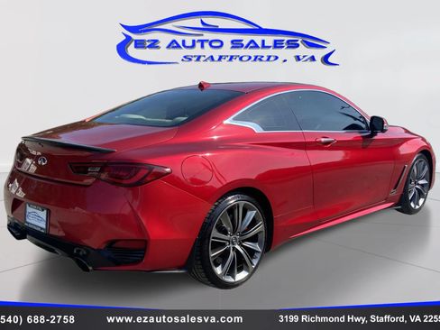 Used 2018 INFINITI Q60 Red Sport 400 w/ Pro Active Package AWD/4WD image 5
