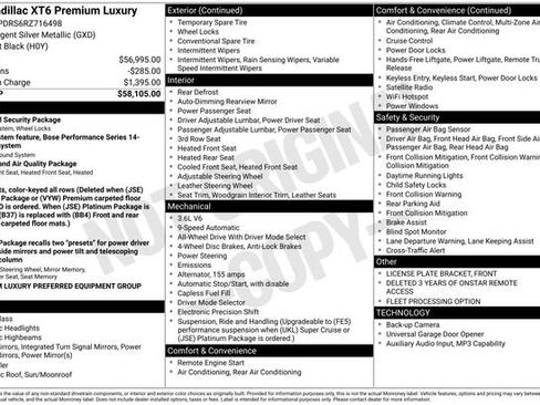 Used 2024 Cadillac XT6 Premium Luxury image 37