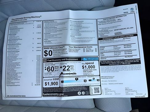 New 2026 BMW X5 xDrive50e w/ M Sport Package AWD/4WD image 25