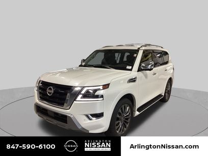 Used 2023 Nissan Armada Platinum w/ Captain's Chairs Package
