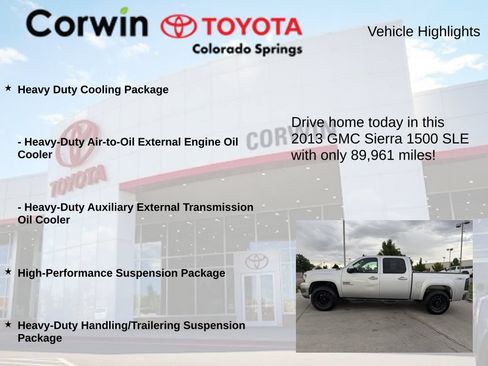 Used 2013 GMC Sierra 1500 SLE AWD/4WD image 7