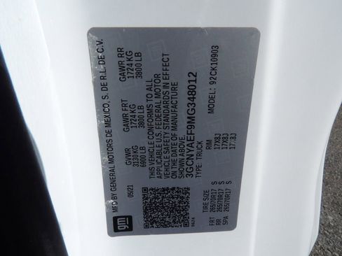 Used 2021 Chevrolet Silverado 1500 W/T w/ WT Value Package AWD/4WD image 48