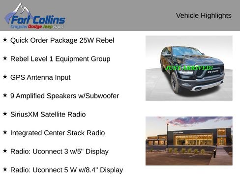 Used 2022 RAM 1500 Rebel w/ Level 1 Equipment Group AWD/4WD image 6