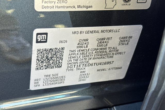 Used 2026 GMC Sierra EV Elevation AWD/4WD image 27