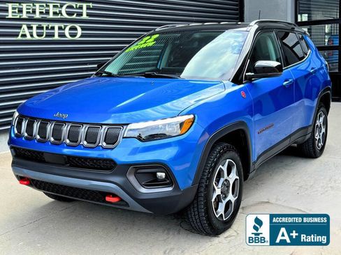 Used 2022 Jeep Compass Trailhawk w/ Trailhawk Elite Group image 1