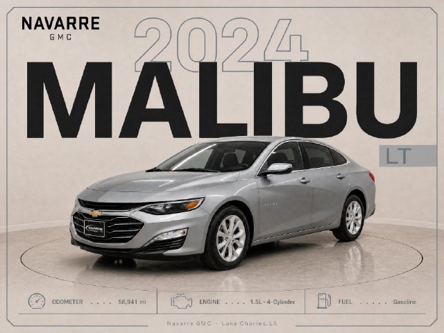 Used 2024 Chevrolet Malibu LT FWD image 1