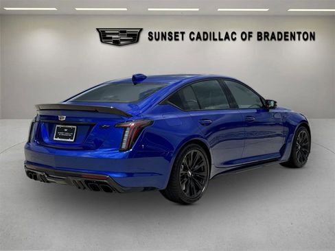 New 2026 Cadillac CT5 V Blackwing w/ Deep Ocean Appearance Package RWD image 3