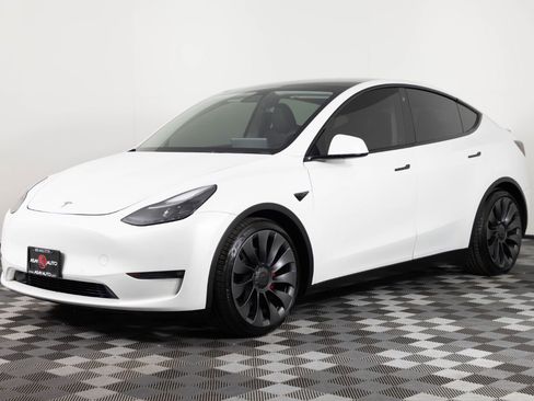 Used 2021 Tesla Model Y Performance AWD/4WD image 1