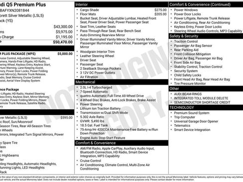 Used 2022 Audi Q5 2.0T Premium Plus w/ Premium Plus Package image 10