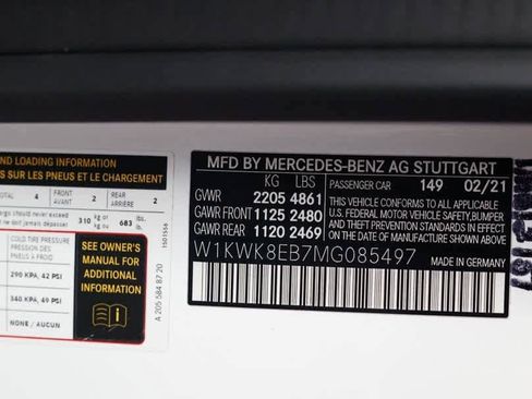 Certified 2021 Mercedes-Benz C 300 4MATIC Cabriolet image 46