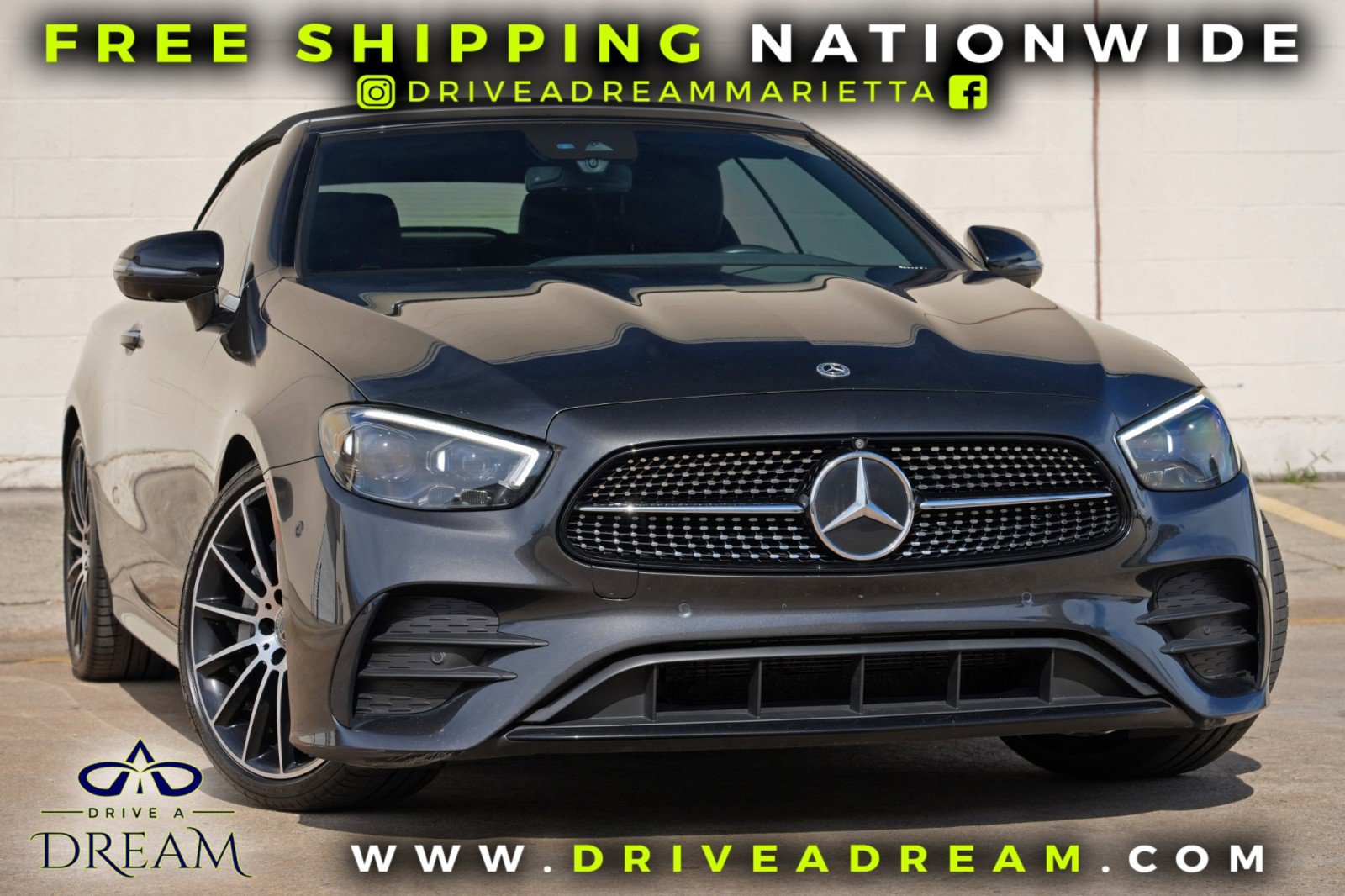 Used 2023 Mercedes-Benz E 450 Cabriolet w/ AMG Line image 2