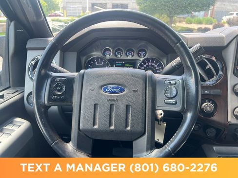 Used 2015 Ford F350 Lariat w/ Lariat Ultimate Package AWD/4WD image 14