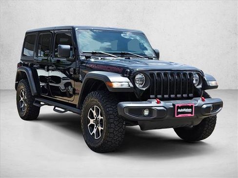 Used 2021 Jeep Wrangler Unlimited Rubicon AWD/4WD image 3