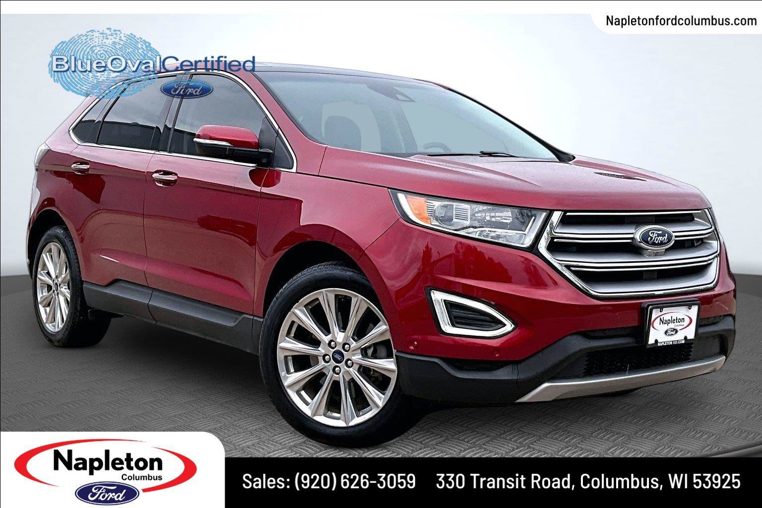 Used 2018 Ford Edge Titanium w/ Equipment Group 302A FWD image 13