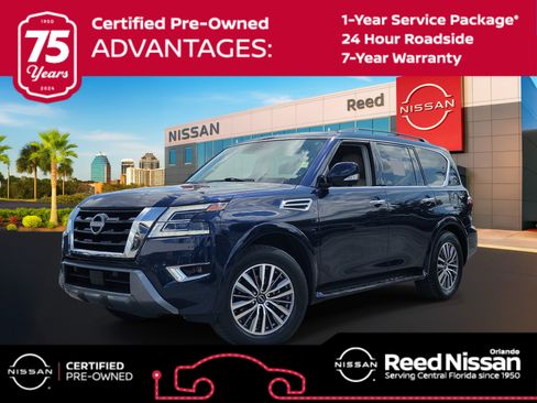 Certified 2023 Nissan Armada SL w/ Cargo Package AWD/4WD image 1