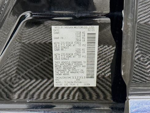 Used 2021 Nissan Murano SV FWD image 40