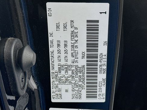 Used 2024 Toyota Tundra SR5 w/ TRD Off-Road Premium Package image 12