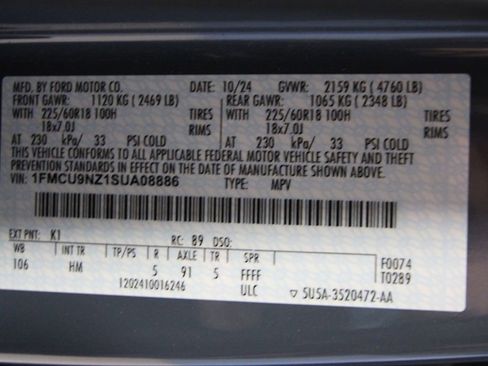 Used 2025 Ford Escape ST-Line Elite w/ Tech Pack #1 image 41