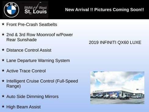 Used 2019 INFINITI QX60 Luxe w/ Sensory Package AWD/4WD image 4