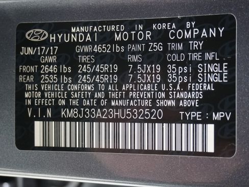 Used 2017 Hyundai Tucson Limited FWD image 32