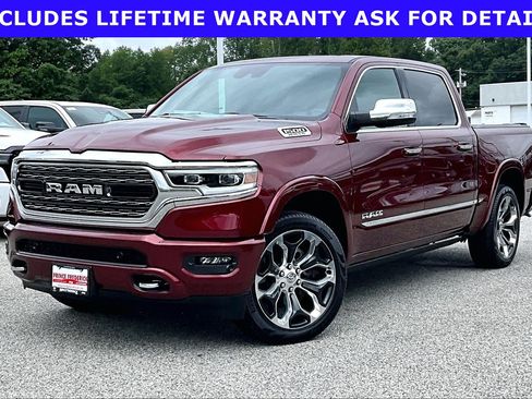 Used 2022 RAM 1500 Limited w/ Body Color Bumper Group AWD/4WD image 3