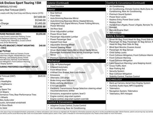 Used 2025 Buick Enclave Sport Touring w/ Super Cruise Package FWD image 5