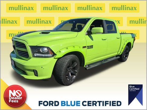 Used 2017 RAM 1500 Sport w/ Sublime Green Sport Package image 1