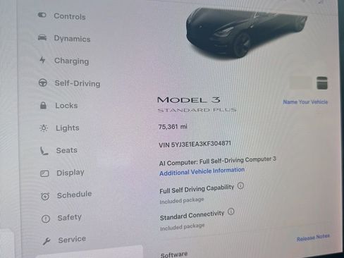 Used 2019 Tesla Model 3 Standard Range image 5