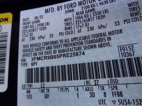 Certified 2023 Ford Bronco Sport Big Bend w/ Convenience Package image 40