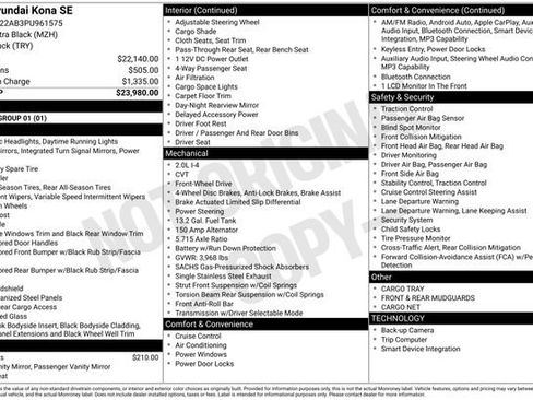 Used 2023 Hyundai Kona SE image 4