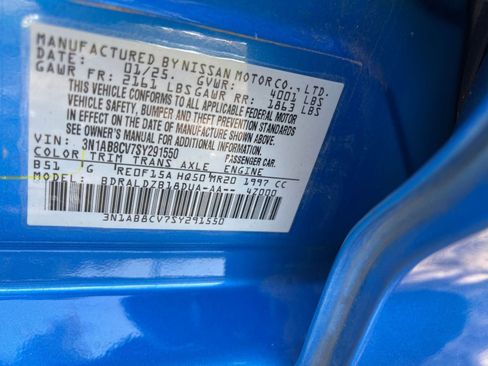 Used 2025 Nissan Sentra SV FWD image 23