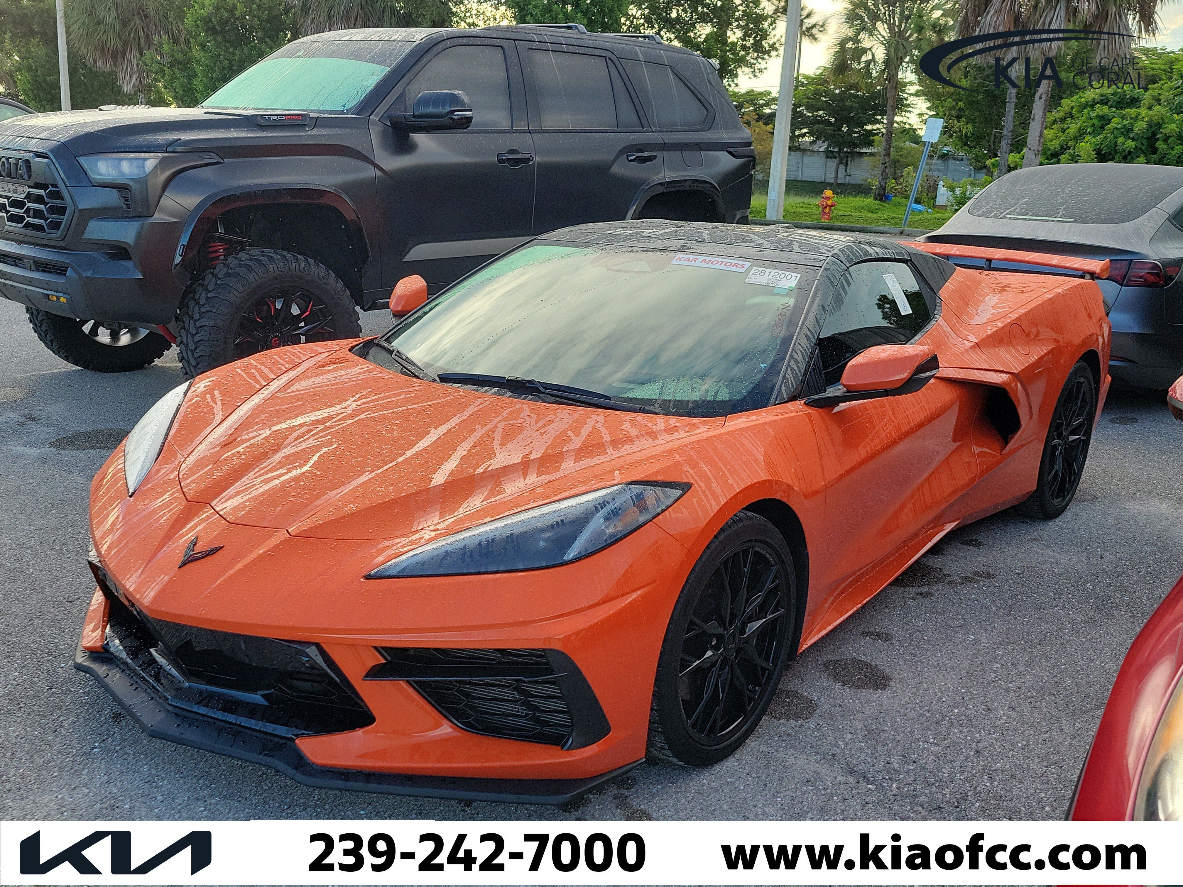 Used 2025 Chevrolet Corvette Stingray Preferred Conv w/ Z51 Performance Package RWD image 4