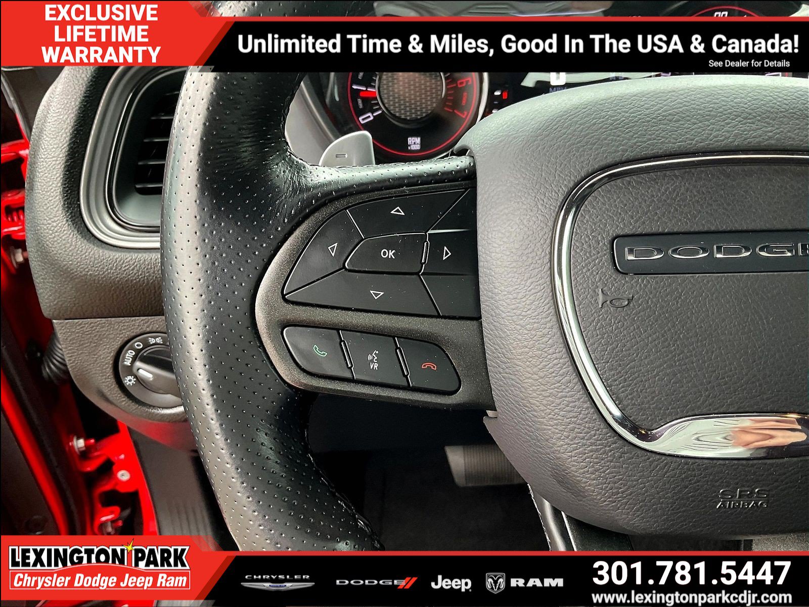 Used 2023 Dodge Challenger R/T w/ Blacktop Package RWD image 11