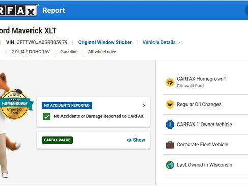 Used 2025 Ford Maverick XLT w/ XLT Luxury Package AWD/4WD image 3